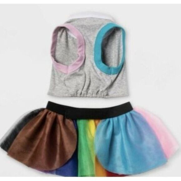 Pride Pet Costume-NWT-Size Medium-Tee & Tutu Dogs/Cats-LGBTQ+ - Picture 4 of 6